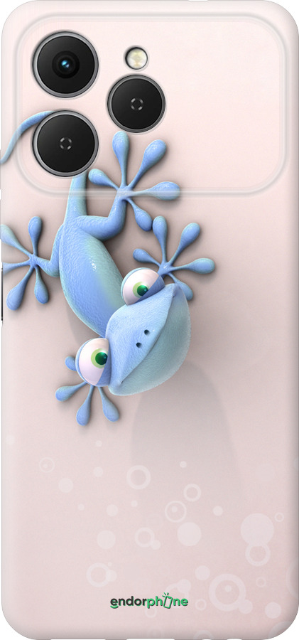 Силиконовый чехол Геккончик для Tecno Spark 40 4G - 1094u-4116 изображение 