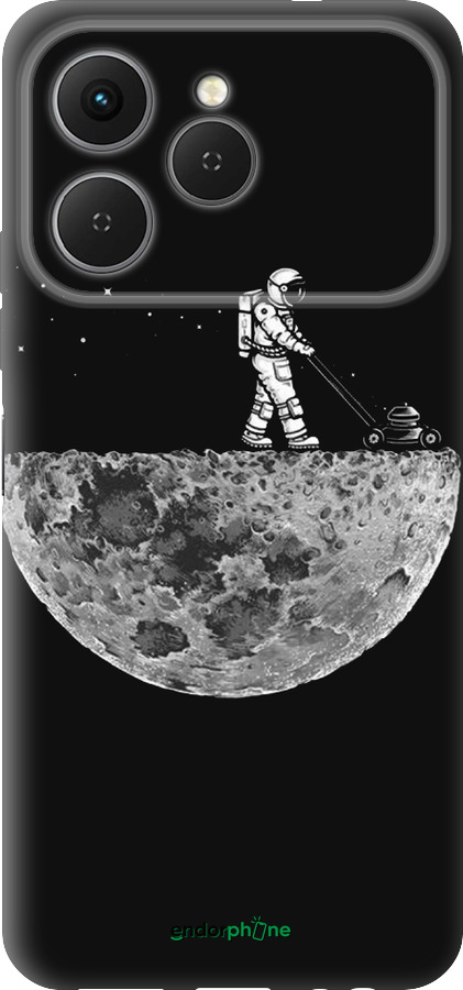 Силиконовый чехол Moon in dark для Tecno Spark 40 4G - 4176u-4116 изображение 