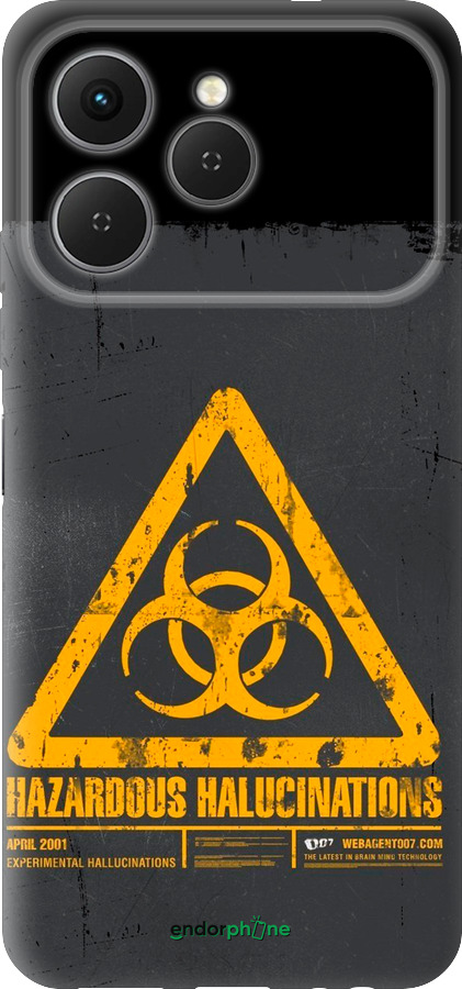 Силиконовый чехол biohazard 28 для Tecno Spark 40 4G - 4846u-4116 изображение 