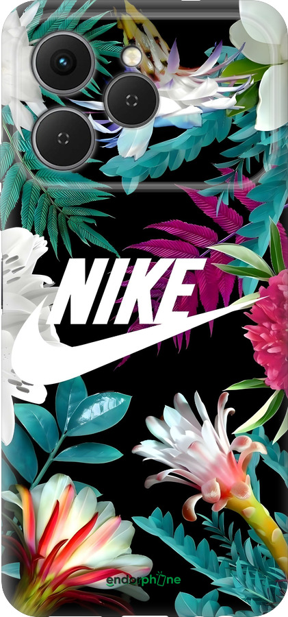Силиконовый чехол Nike для Tecno Spark 40 4G - 6378u-4116 изображение 
