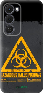 Силиконовый чехол biohazard 28 для Tecno Spark 40 Pro+ 4G - 4846u-4118 изображение 