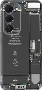 Силиконовый чехол Детали смартфона для Tecno Spark 40 Pro+ 4G - 5487u-4118 изображение 