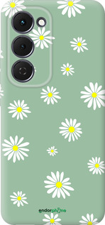 Силиконовый чехол Ромашки v4 для Tecno Spark 40 Pro+ 4G - 5603u-4118 изображение 