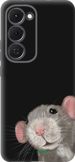 Силиконовый чехол The Peeking Rat для Tecno Spark 40 Pro+ 4G - 6442u-4118 изображение 