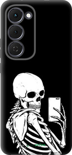 Силиконовый чехол Скелет делает Selfie для Tecno Spark 40 Pro+ 4G - 6535u-4118 изображение 