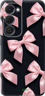 Силіконовий чехол Coquette Ribbons Dark Coquette для Tecno Spark 40 Pro+ 4G - 6767u-4118 изображение 