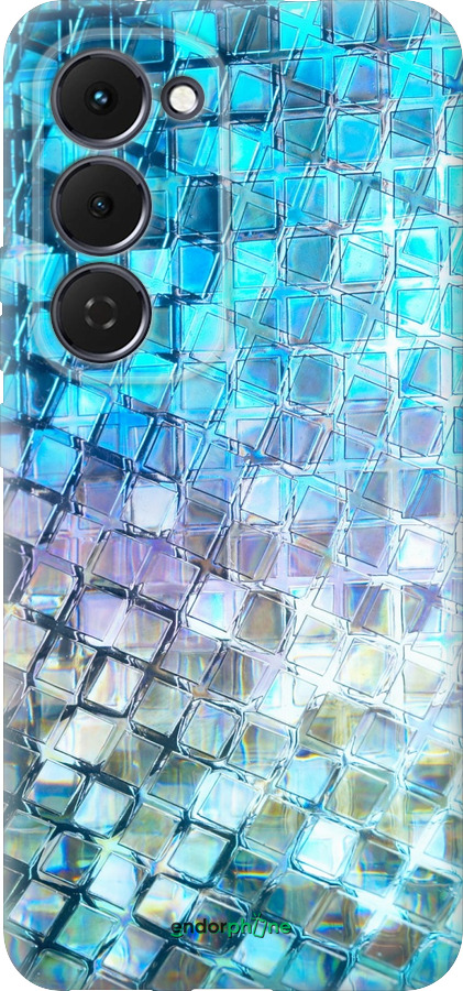 Силиконовый чехол Переливающаяся чешуя для Tecno Spark 40 Pro+ 4G - 227u-4118 изображение 