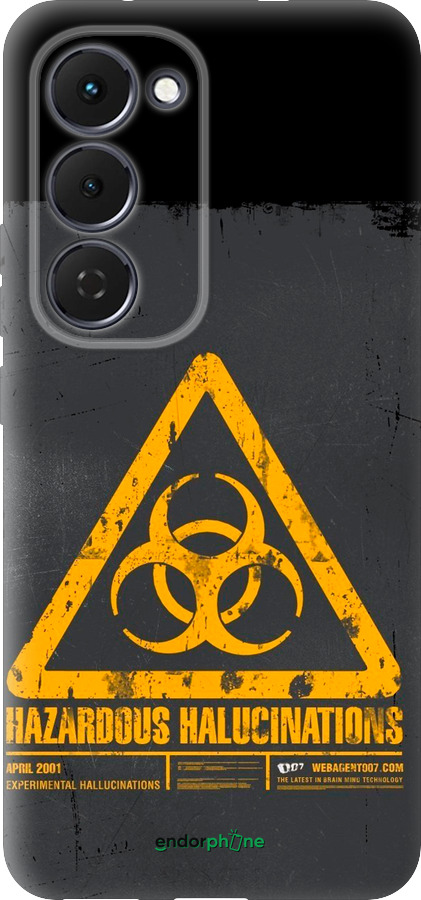 Силиконовый чехол biohazard 28 для Tecno Spark 40 Pro+ 4G - 4846u-4118 изображение 