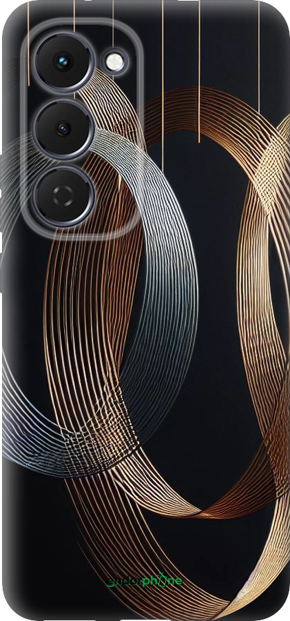 Силиконовый чехол Симфония для Tecno Spark 40 Pro+ 4G - 5835u-4118 изображение 