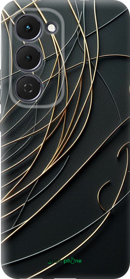 Силиконовый чехол Связь между мирами для Tecno Spark 40 Pro+ 4G - 5837u-4118 изображение 