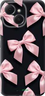 Силиконовый чехол Coquette Ribbons Dark Coquette для Tecno Spark 40C - 6767u-4127 изображение 