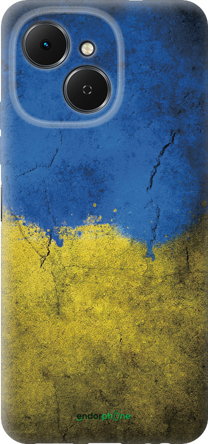 Силиконовый чехол Флаг Украины 2 для Tecno Spark 40C - 401u-4127 изображение 