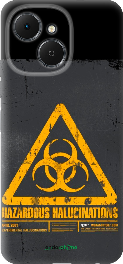 Силиконовый чехол biohazard 28 для Tecno Spark 40C - 4846u-4127 изображение 