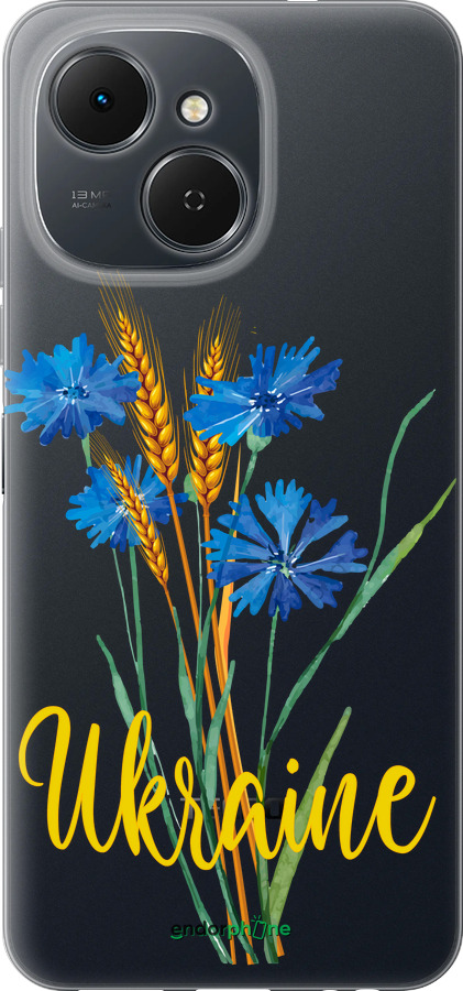 Силіконовий чехол Ukraine v2 для Tecno Spark 40C - 5445u-4127 изображение 