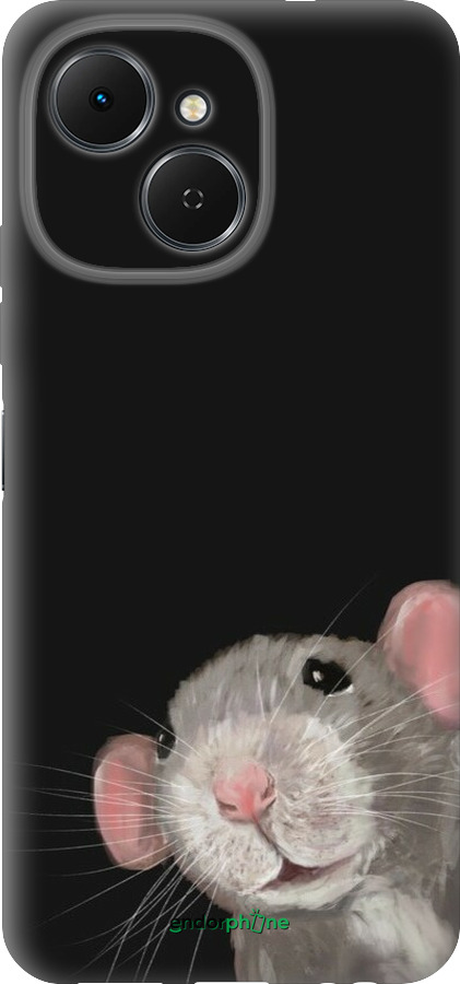 Силиконовый чехол The Peeking Rat для Tecno Spark 40C - 6442u-4127 изображение 
