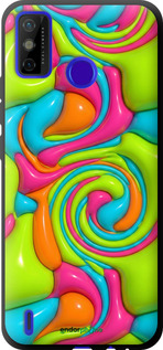 TPU чехол Y2K Jelly Dream для Tecno Spark 6 Go KE5 - 6780b-2452 изображение 