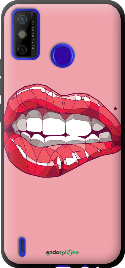 TPU чехол Sexy lips для Tecno Spark 6 Go KE5 - 4174b-2452 изображение 