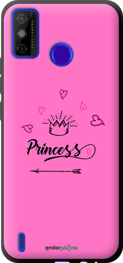 TPU чехол Princess для Tecno Spark 6 Go KE5 - 4361b-2452 изображение 