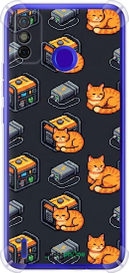 Силикон с усиленными углами чехол Autonomous Zone для Tecno Spark 6 Go KE5 - 6771sp-2452 изображение 