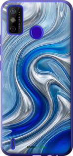 Силиконовый чехол Liquid Chrome для Tecno Spark 6 Go KE5 - 6781u-2452 изображение 