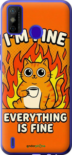 Силіконовий чохол 'Funny Cat' для Tecno Spark 6 Go KE5 зображення 13