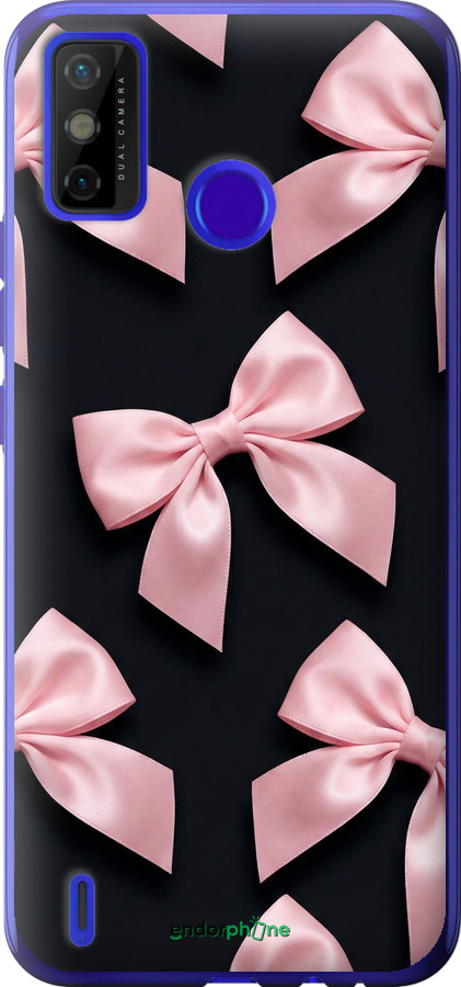 Силиконовый чехол Coquette Ribbons Dark Coquette для Tecno Spark 6 Go KE5 - 6767u-2452 изображение 