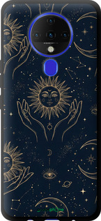 TPU чехол 'Celestial Harmony: Sun & Moon Gold Mystic Pattern' для Tecno Spark 6 KE7 изображение 6