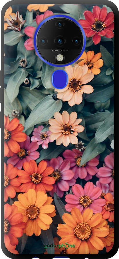 TPU чехол Beauty flowers для Tecno Spark 6 KE7 - 4050b-2418 изображение 