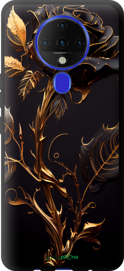 TPU чехол Троянда 3 для Tecno Spark 6 KE7 - 5552b-2418 изображение 