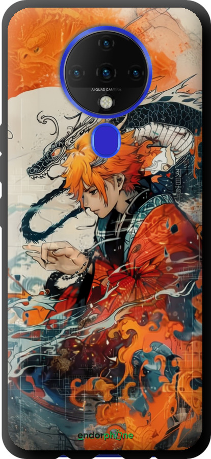 TPU чехол Зеницу Агацума для Tecno Spark 6 KE7 - 6114b-2418 изображение 