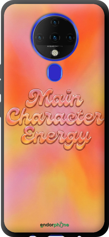 TPU чехол Aura Gradient Main Character Energy Aesthetic Y2K для Tecno Spark 6 KE7 - 6783b-2418 изображение 