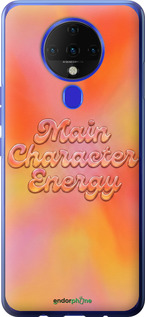 Силиконовый чехол Aura Gradient Main Character Energy Aesthetic Y2K для Tecno Spark 6 KE7 - 6783u-2418 изображение 
