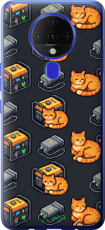 Силиконовый чехол Autonomous Zone для Tecno Spark 6 KE7 - 6771u-2418 изображение 