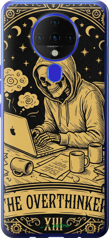 Силиконовый чехол The Overthinker для Tecno Spark 6 KE7 - 6774u-2418 изображение 