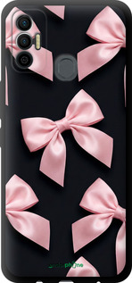 TPU чехол Coquette Ribbons Dark Coquette для Tecno Spark 7 KF6n - 6767b-2421 изображение 