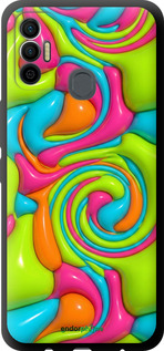 TPU чехол Y2K Jelly Dream для Tecno Spark 7 KF6n - 6780b-2421 изображение 