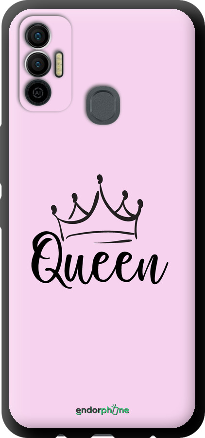 TPU чехол Queen & King для неї для Tecno Spark 7 KF6n - 5520b-2421 изображение 