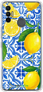 Силикон с усиленными углами чехол Grocery Girl Italian Summer для Tecno Spark 7 KF6n - 6766sp-2421 изображение 