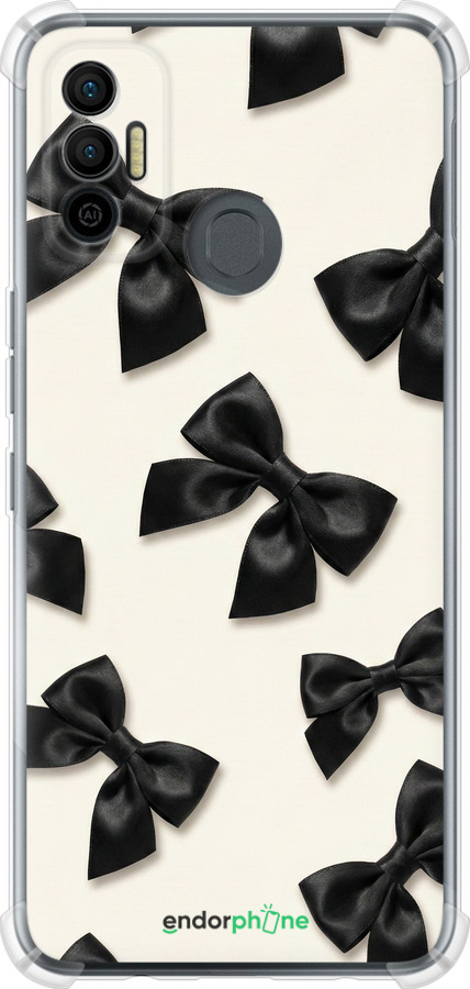 Силикон с усиленными углами чехол Dark Coquette для Tecno Spark 7 KF6n - 6765sp-2421 изображение 