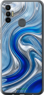 Силиконовый чехол Liquid Chrome для Tecno Spark 7 KF6n - 6781u-2421 изображение 
