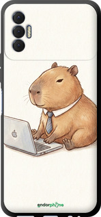 TPU чехол Funny Capybara CEO Working для Tecno Spark 8p KG7n - 6777b-2526 изображение 