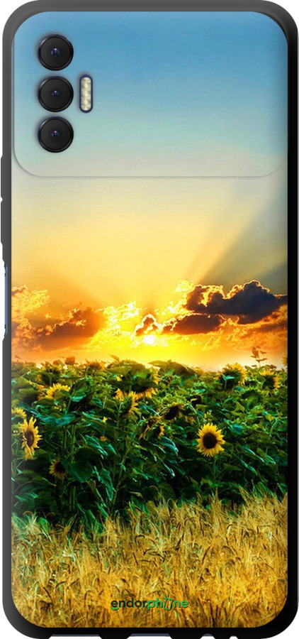 

TPU чорний чохол "Україна" для Tecno Spark 8p KG7n