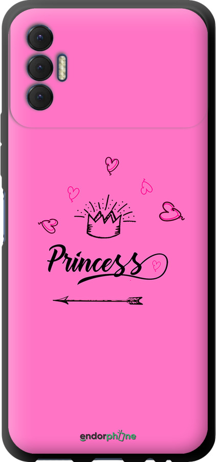 TPU чехол Princess для Tecno Spark 8p KG7n - 4361b-2526 изображение 