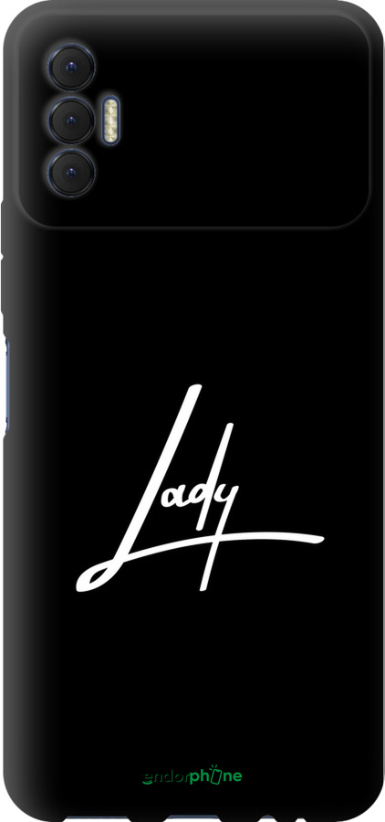 TPU чехол Lady 2 для Tecno Spark 8p KG7n - 4867b-2526 изображение 