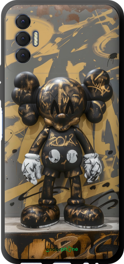 TPU чехол Bronze kaws для Tecno Spark 8p KG7n - 6097b-2526 изображение 