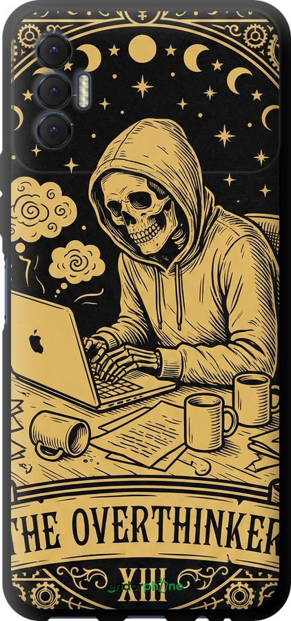 TPU чехол The Overthinker для Tecno Spark 8p KG7n - 6774b-2526 изображение 