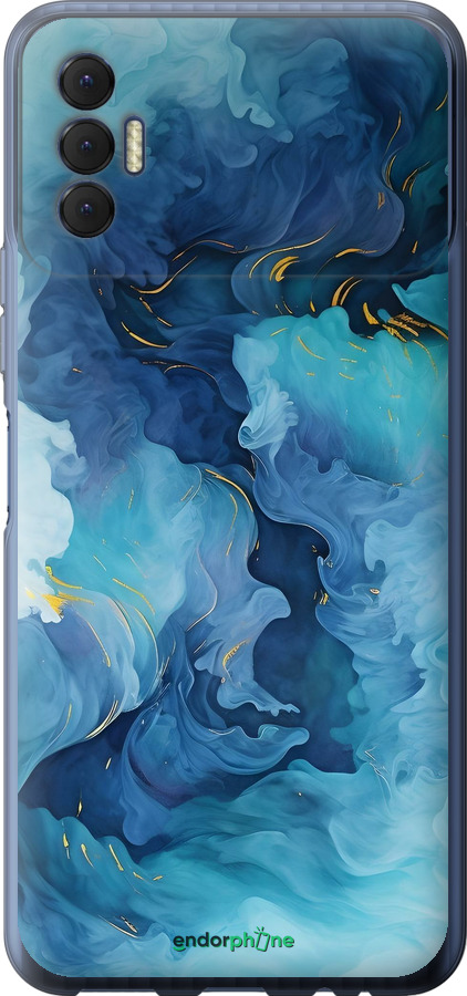 Силиконовый чехол Акварель для Tecno Spark 8p KG7n - 6320u-2526 изображение 