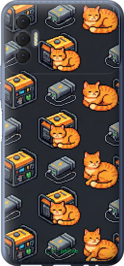 Силиконовый чехол Autonomous Zone для Tecno Spark 8p KG7n - 6771u-2526 изображение 