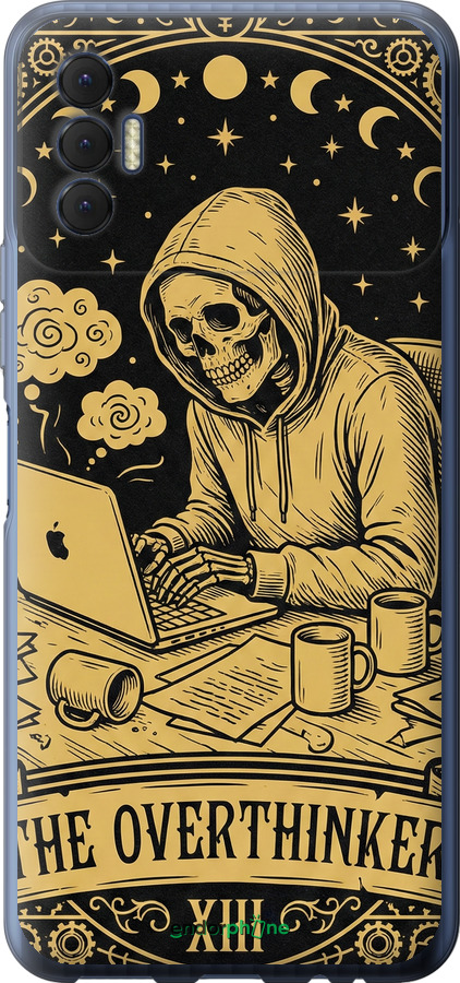 Силиконовый чехол The Overthinker для Tecno Spark 8p KG7n - 6774u-2526 изображение 