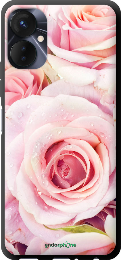 TPU чехол Троянди для Tecno Spark 9 Pro - 525b-2832 изображение 